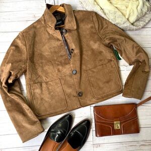 New with Tags - Only brand suede look jacket